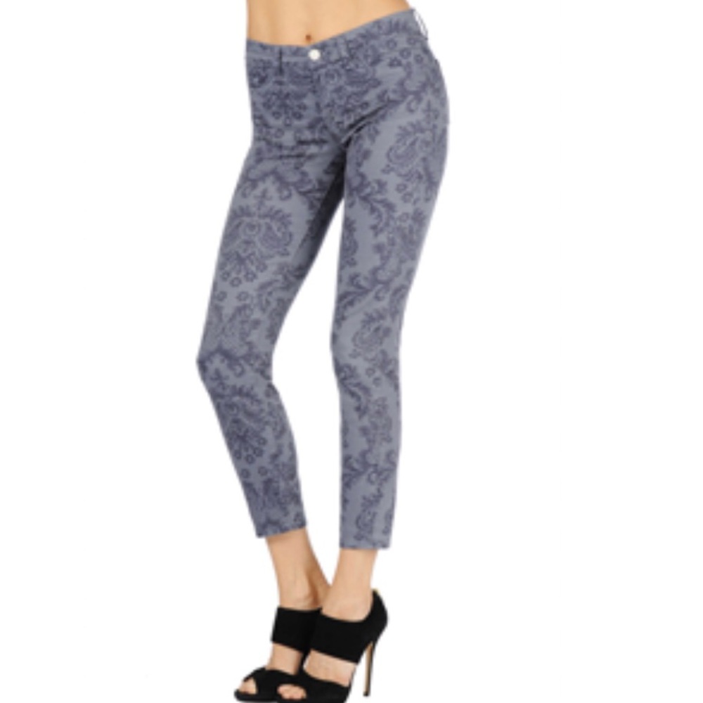 J Brand Baroque Capri in Lilac Sz 30